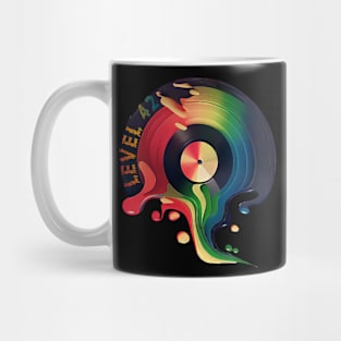 Level 42 Colorful Vinyl Mug